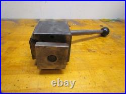Vintage Aloris CA Series Quick Change Tool Post Lathe Swing Holder Good Shape