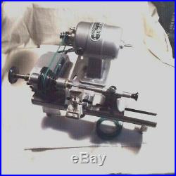 Vintage Am. Watch Tool Co. Watchmaker Lathe For Standard 8mm. /WW Collets
