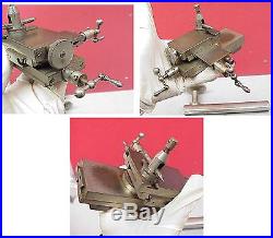 ## Vintage Boley Watchmaker 8MM Lathe with Tailstock & Compound Slide, 11 Bed