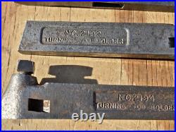 Vintage Craftsman 3pc. Turning Tool Holder Metal Lathe 2192 2194 2196 USA