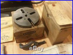 Vintage Craftsman Model 109 21270 Metal Lathe With Motor Tooling Face Plate Gun
