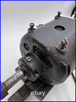 Vintage Dumore Type 2 G M Grinder Tool Lathe Powers On Garage 115 Volt DC To 60