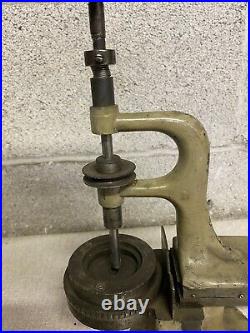 Vintage Elgin Watch Factory Watchmaker Drill Lathe Mill Production Drill Mach