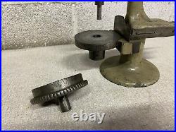 Vintage Elgin Watch Factory Watchmaker Drill Lathe Mill Production Drill Mach