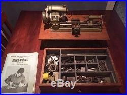Vintage Emco Unimat Model SL Small Machine Tool with Manual Box & Accessories