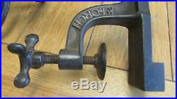 Vintage F Lorch Hand Drive Wheel for Watch Maker's Lathe