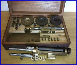 Vintage G Boley Watchmaker Watch Maker Makers Screw Head Polisher Tool Kit
