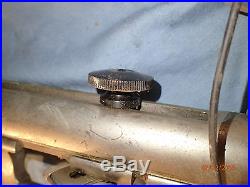Vintage German G. Boley Watchmakers Lathe w Motor, Pedal & Accessories