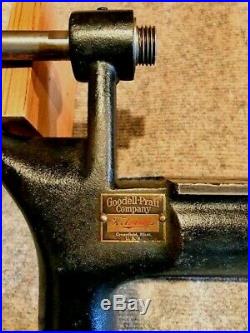 Vintage Goodell Pratt Bench Lathe
