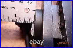 Vintage Grand Made In Germany Small Metal Lathe Tool Post Turret Assembly