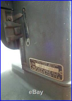 Vintage Heavy Duty Craftsman Motor Belt Driven Wood Thickness Planer #103.1801