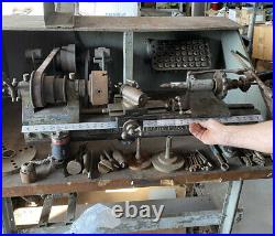 Vintage Hjorth Lathe 36 with Tooling Excellent Working Condition