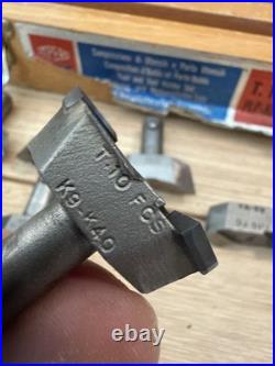 Vintage Impero T. 10 PLP-KIT Lathe Tool Holder & Carbide Turning Set Box RARE