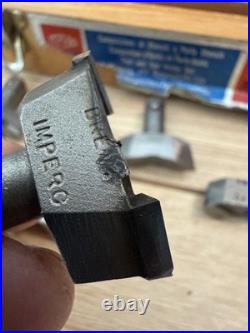 Vintage Impero T. 10 PLP-KIT Lathe Tool Holder & Carbide Turning Set Box RARE