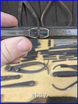 Vintage L. S. Starrett Tools Machinist Tools Rex Blue Chip Cutting Bars Lathe Wow