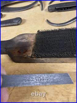 Vintage L. S. Starrett Tools Machinist Tools Rex Blue Chip Cutting Bars Lathe Wow