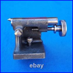 Vintage Lathe Tailstock with Adjustable Dead Center Tool used