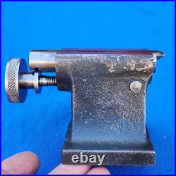 Vintage Lathe Tailstock with Adjustable Dead Center Tool used