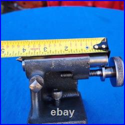 Vintage Lathe Tailstock with Adjustable Dead Center Tool used