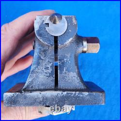 Vintage Lathe Tailstock with Adjustable Dead Center Tool used