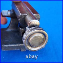 Vintage Lathe Tailstock with Adjustable Dead Center Tool used