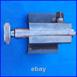 Vintage Lathe Tailstock with Adjustable Dead Center Tool used