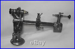 Vintage Lorch, Schmidt & Co Watchmakers Lathe with Motor