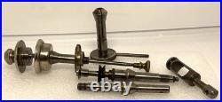 Vintage Lot Of 5 Assortment Of Lathe Parts Tools Watchmaker Jeweler Very Good