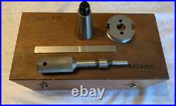 Vintage MACHINIST TOOL Unknown LATHE TOOL ATTACHMENT Mitutoyo Box SBM. 425. C