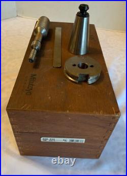 Vintage MACHINIST TOOL Unknown LATHE TOOL ATTACHMENT Mitutoyo Box SBM. 425. C