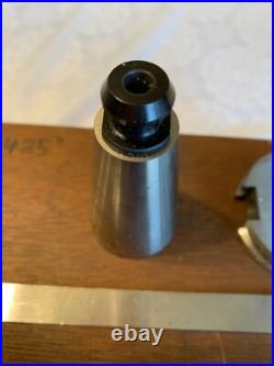 Vintage MACHINIST TOOL Unknown LATHE TOOL ATTACHMENT Mitutoyo Box SBM. 425. C