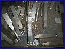 Vintage Metal Lathe Bits/Blades and Box