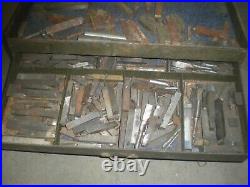 Vintage Metal Lathe Bits/Blades and Box