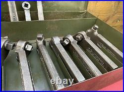 Vintage Rare Armstrong Tool Holder Set Lathe Metal Cutting Turning Engineering