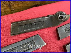 Vintage Rare Armstrong Tool Holder Set Lathe Metal Cutting Turning Engineering