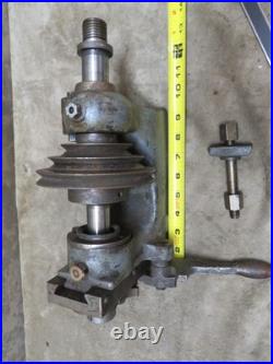 Vintage Rare LORCH Watchmaker Lathe Headstock Toolmaker Machinist