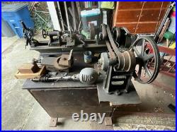 Vintage South Bend Lathe 9 Swing 3' Bed And All related Shop parts & Tools