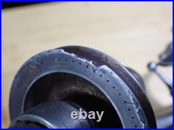 Vintage Unbranded Watchmakers 8 mm Lathe with Tailstock, Headstock, & Rest used