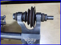 Vintage Unbranded Watchmakers 8 mm Lathe with Tailstock, Headstock, & Rest used