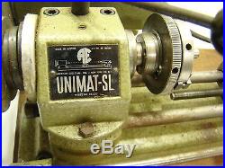 Vintage Unimat-SL DB200 Watchmakers Jewelers Gunsmith Mini Lathe Power Feed