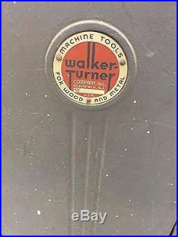Vintage Walker Turner wood lathe