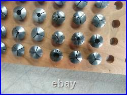 Vintage Watchmaker Jewelers 8 mm Lathe Mixed Lot of 35 Moseley Boley & More
