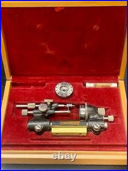 Vintage Watchmaker's Jacot Style Pivot Lathe French Lerrac Watch and Clock Tool