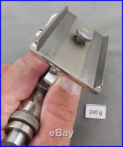 Vintage Watchmaker's Tool Collet-Holding Micrometer Tailstock for 8 mm Lathe