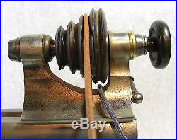 Vintage Watchmakers / Jewelers Moseley Lathe with 18 Collets