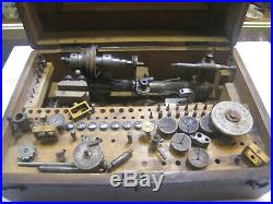 Vintage Watchmakers Lathe and Tools