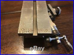 Vintage Watchmakers Marshall Lathe Compound Cross Slide