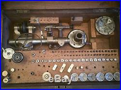 Vintage Watchmakers lathe, 6mm, Lorch, Schmidt & Co