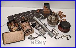 Vintage Watchmaking Lathe Tooling Lot Collet Files Cutter Mosley Peerless