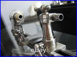 Vintage and Rare Watchmakers lathe 8 mm G Boley Leinen quality German lathe